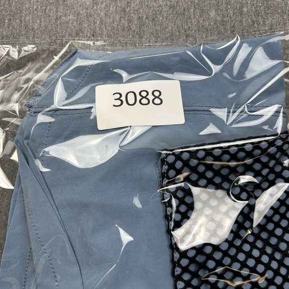 Free People FP Movement Belted Shorts Blue Womens Small Cargo Elastic Waist - Picture 13 of 14